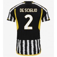 Camisa de time de futebol Juventus Mattia De Sciglio #2 Replicas 1º Equipamento 2023-24 Manga Curta